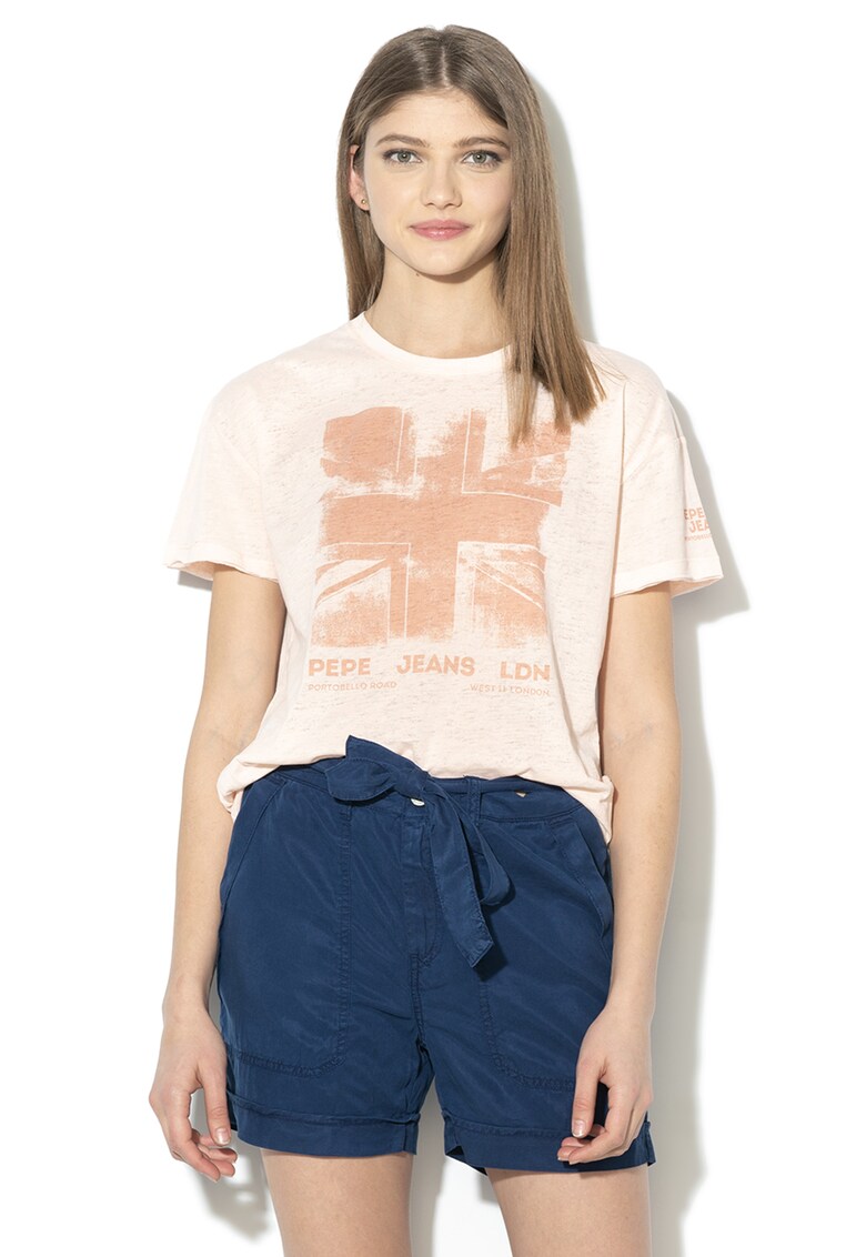 Tricou cu imprimeu logo Sharon