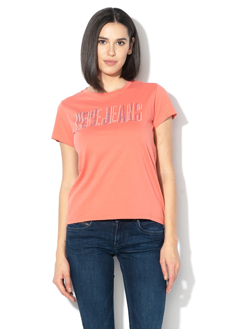 Tricou cu imprimeu logo Carol