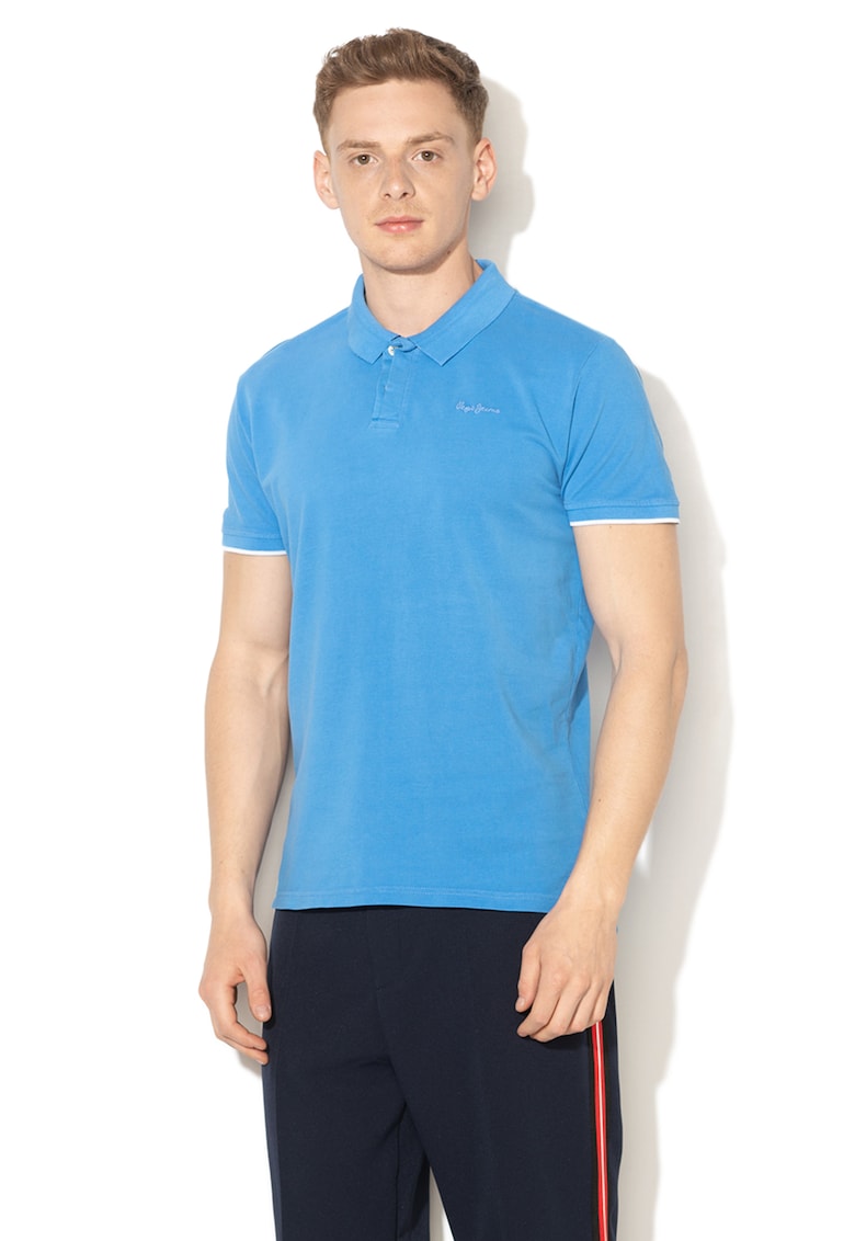Tricou polo slim fit Fra