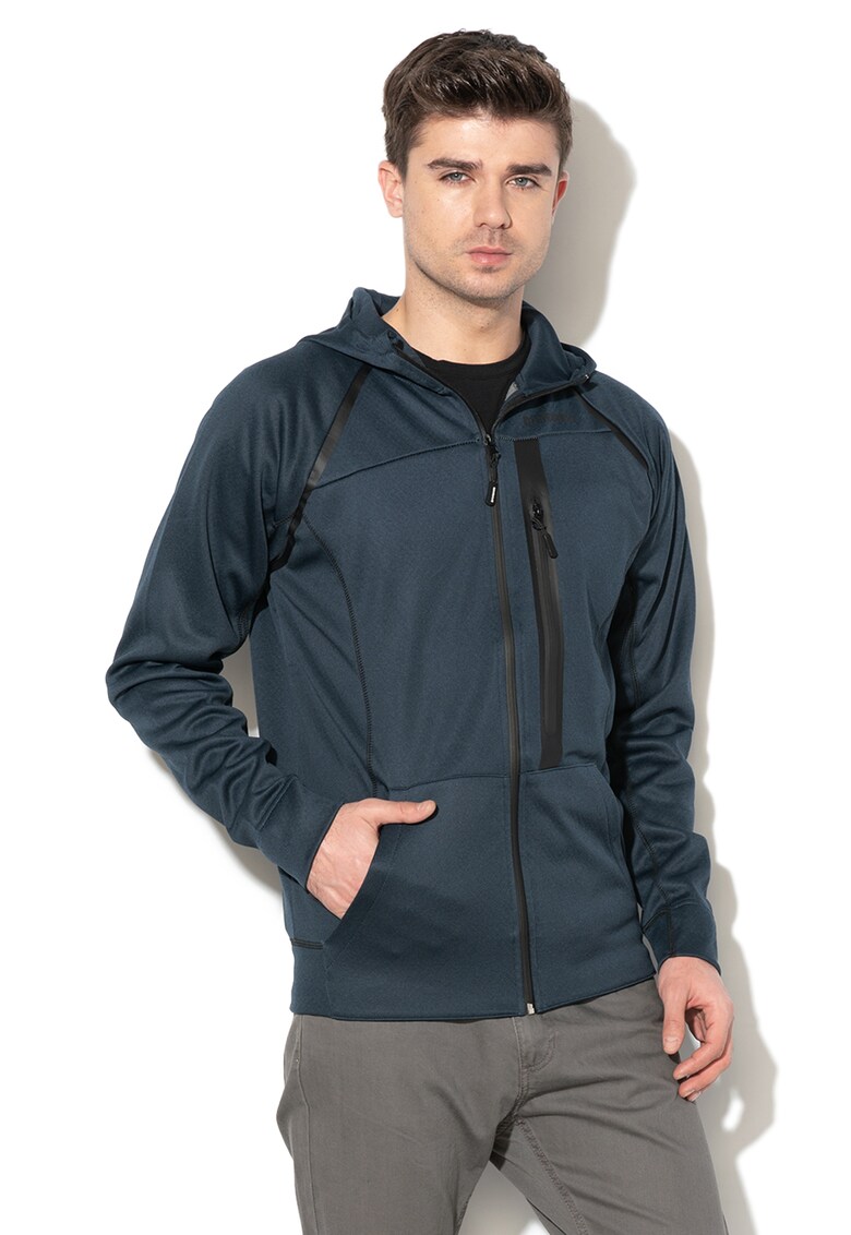 Hanorac cu fermoar si captuseala din fleece Maurice