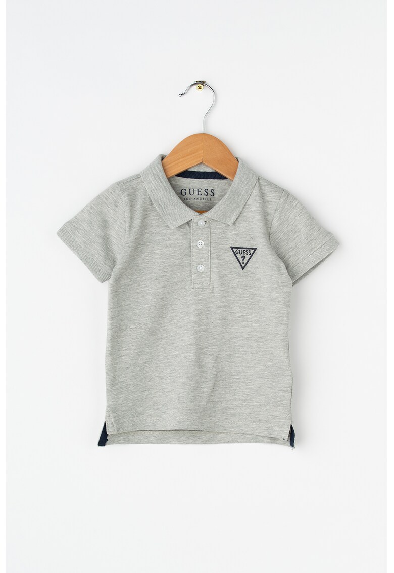 Tricou polo cu logo brodat
