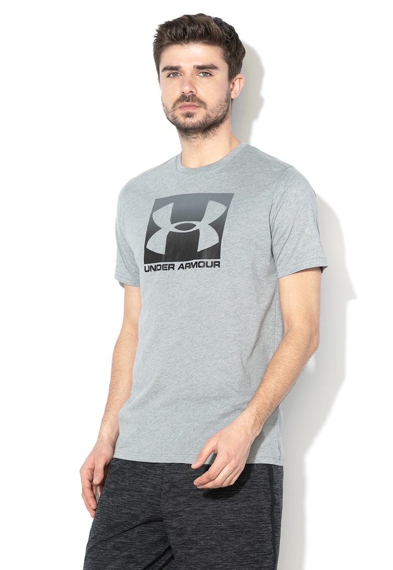 Tricou cu imprimeu logo pentru fitness Boxed fashiondays.ro