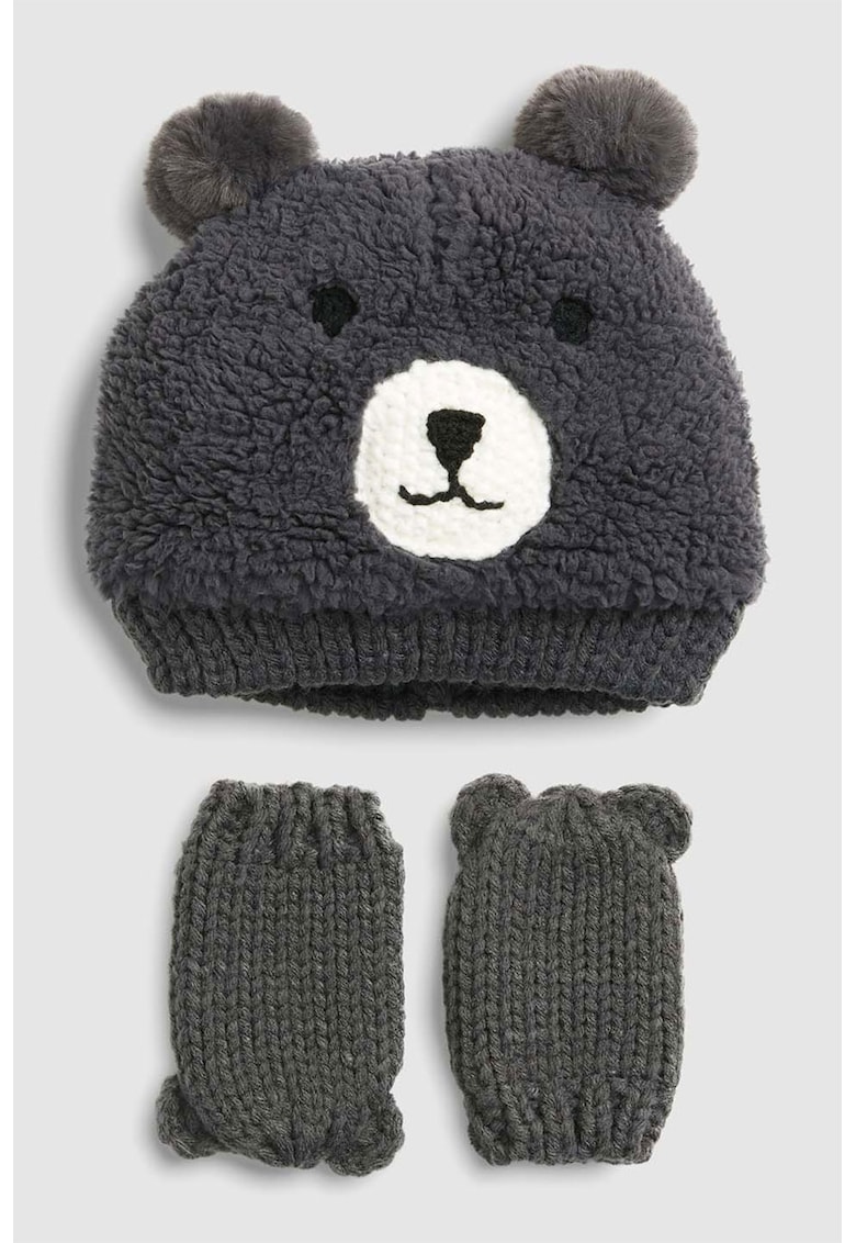 Set de caciula si manusi - 2 piese Set de caciula si manusi - 2 piese