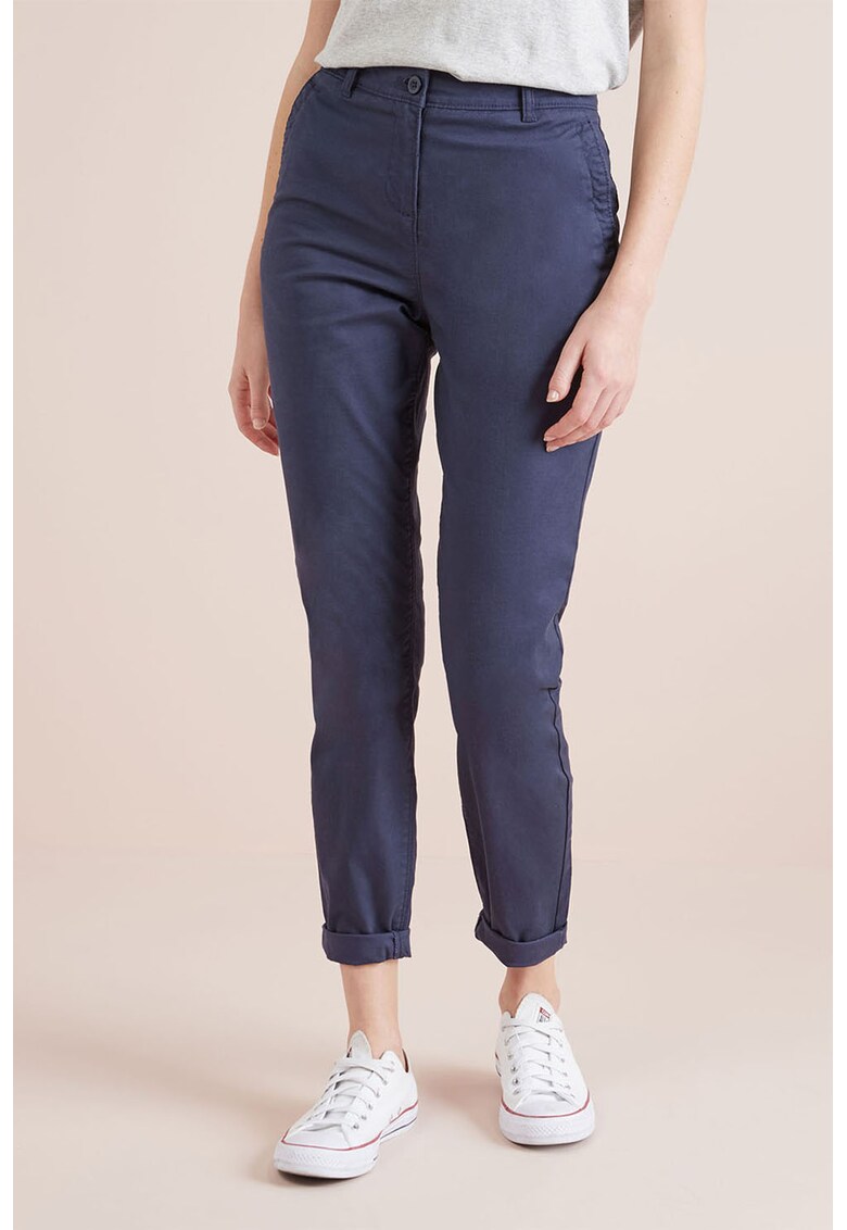 Pantaloni chino cu buzunare oblice