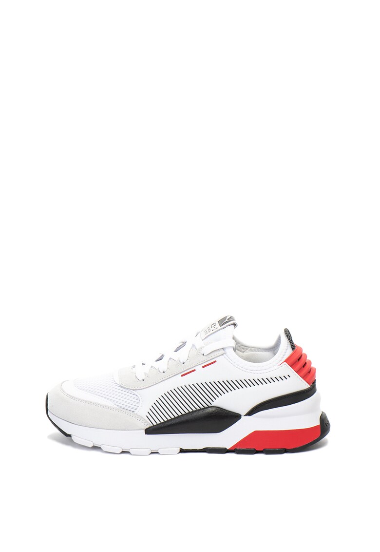 Pantofi sport slip-on cu garnituri de piele intoarsa RS-0