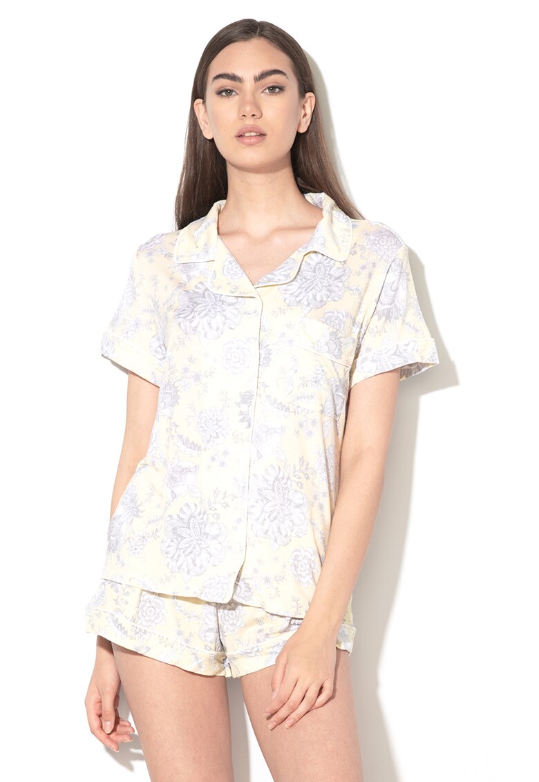 Bluza de pijama din amestec de modal - cu imprimeu floral Stephanie