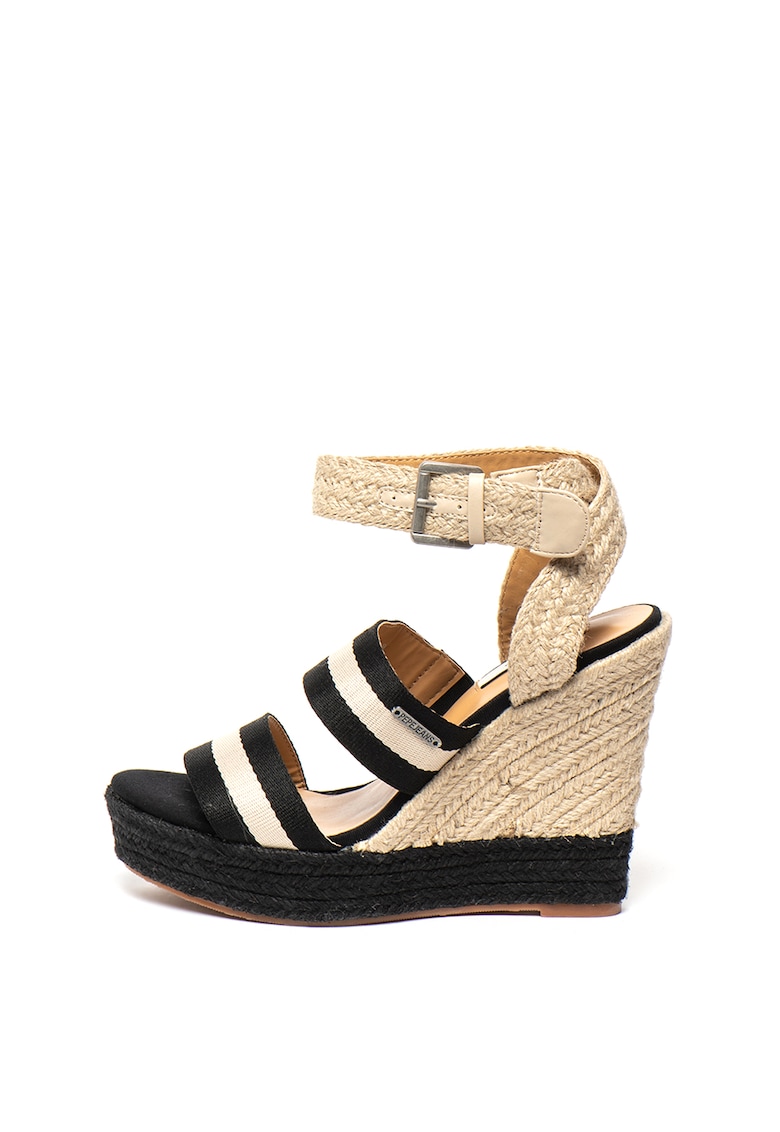 Sandale wedge tip espadrile Ohara