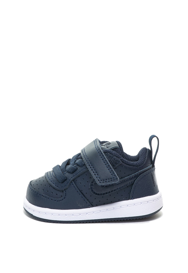 Pantofi sport de piele cu talpa plata Court Borough