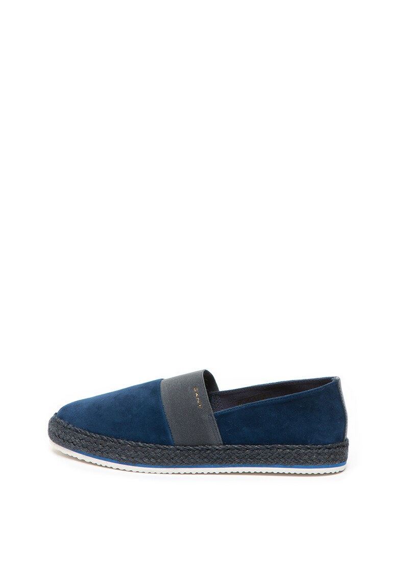 Espadrile slip on de piele intoarsa Krista
