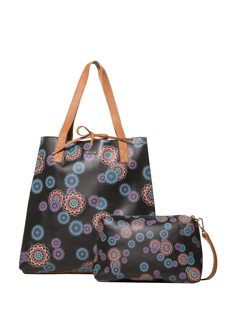 Geanta tote cu broderii Mandri