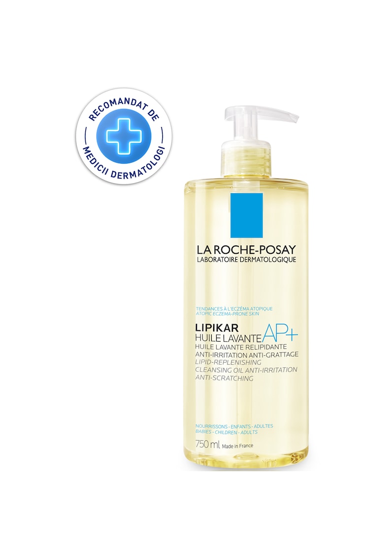 Ulei de spalare hidratant - anti-iritatii si anti-mancarime  Lipikar AP+.