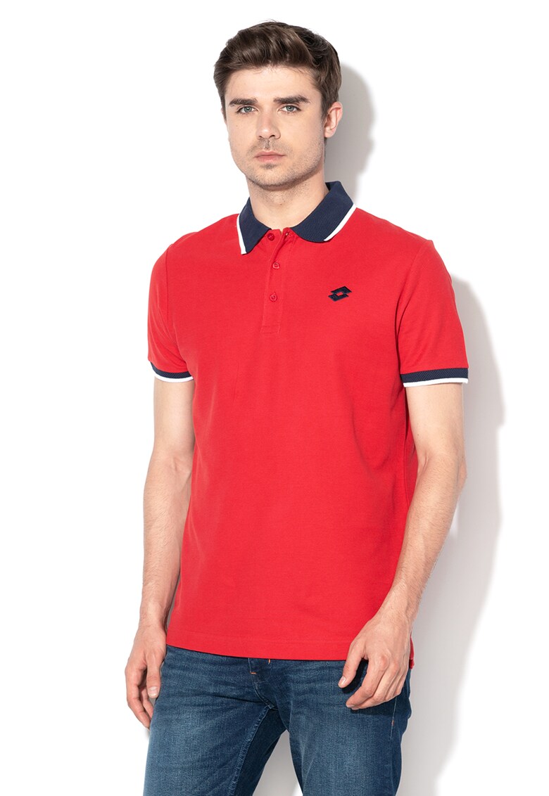 Tricou polo din material pique