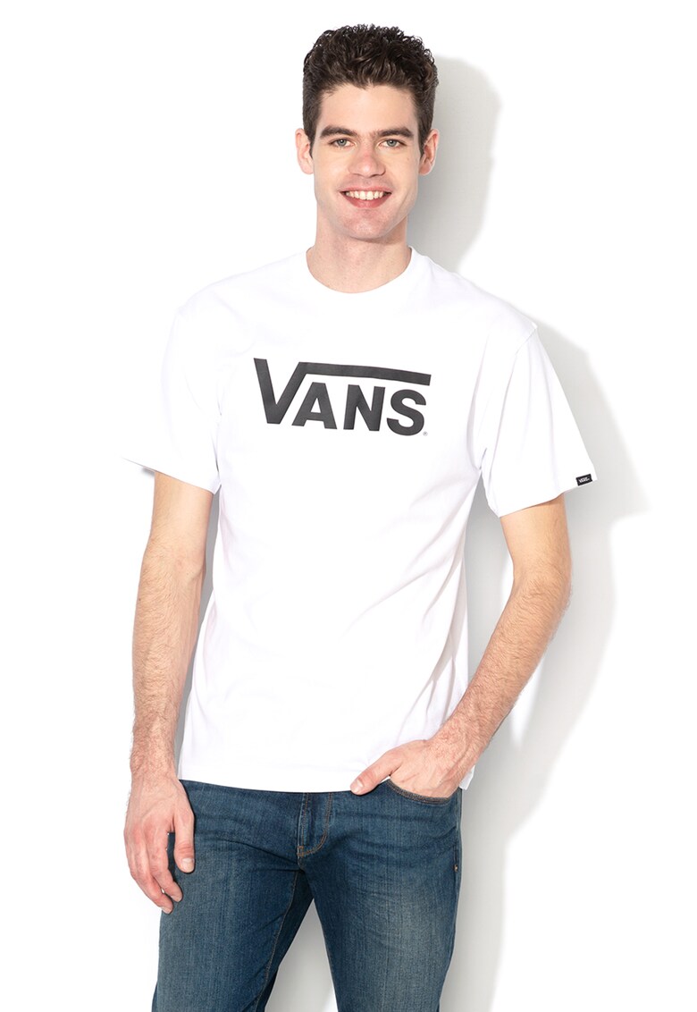 Tricou cu imprimeu logo Vans Classic