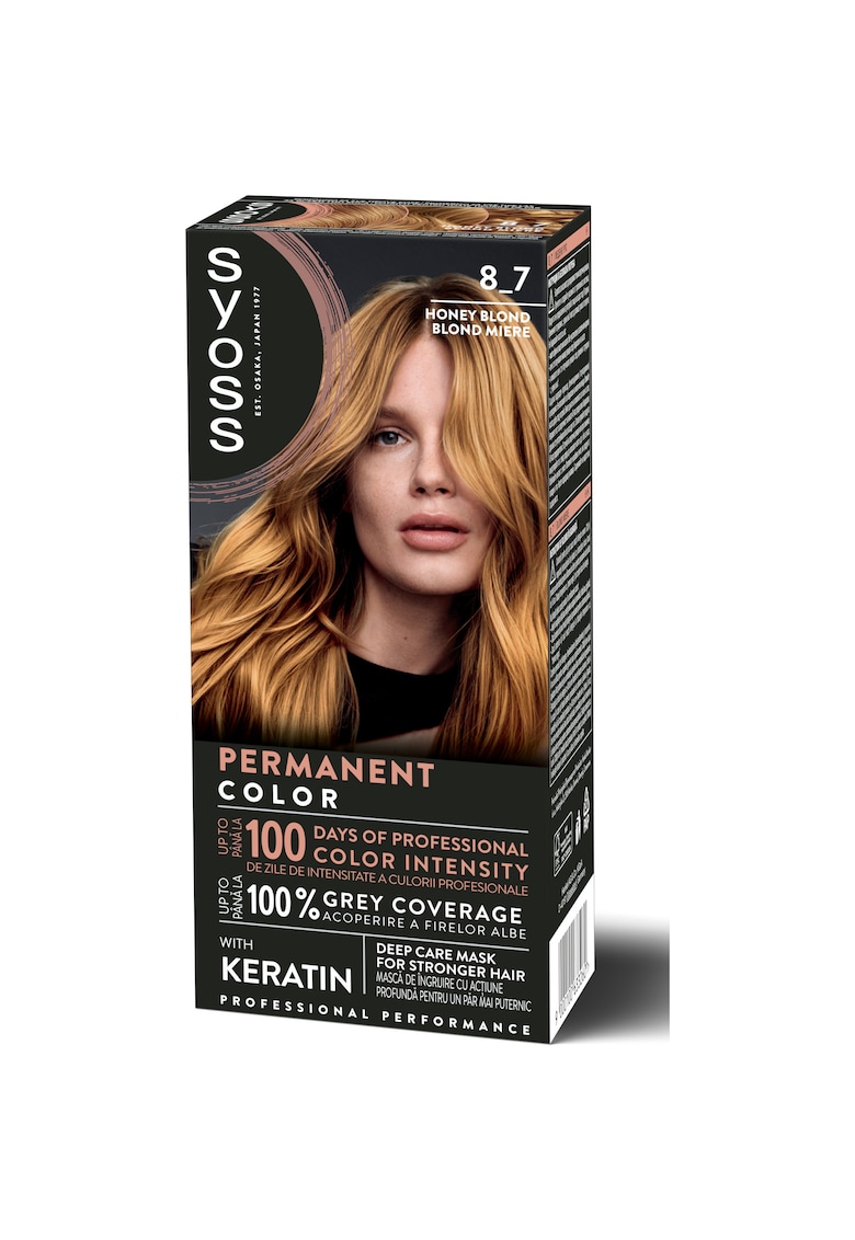 Vopsea de par permanenta Color Baseline 115 ml - Blond miere