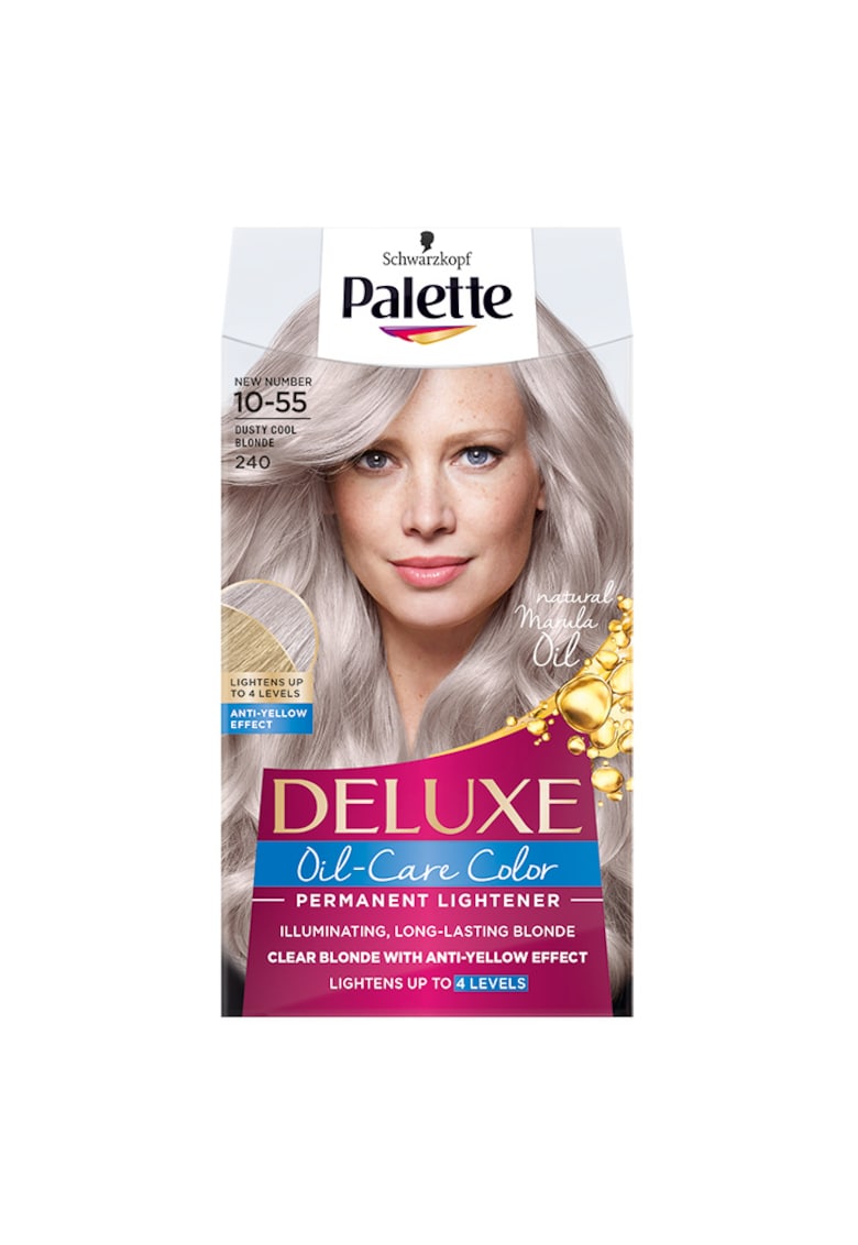 Vopsea de par permanenta Deluxe 1 - Blond Rece Prafuit