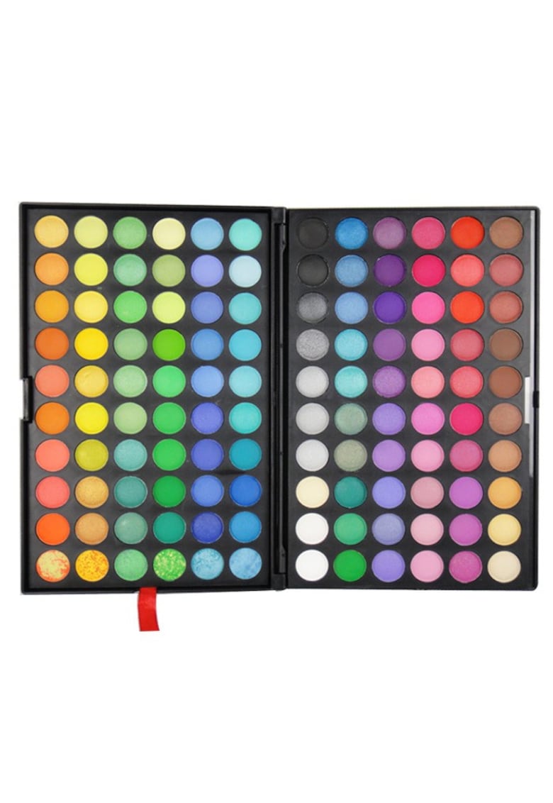 Trusa machiaj paleta farduri ochi 120 culori Jollie
