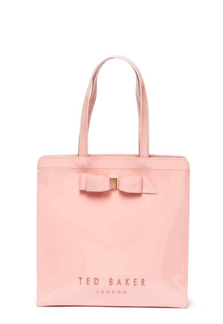 Geanta shopper cu imprimeu logo Almacon