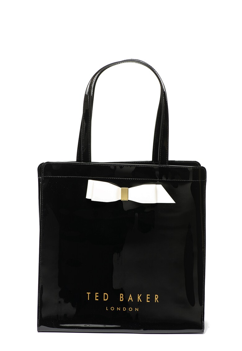 Geanta tote cu imprimeu logo