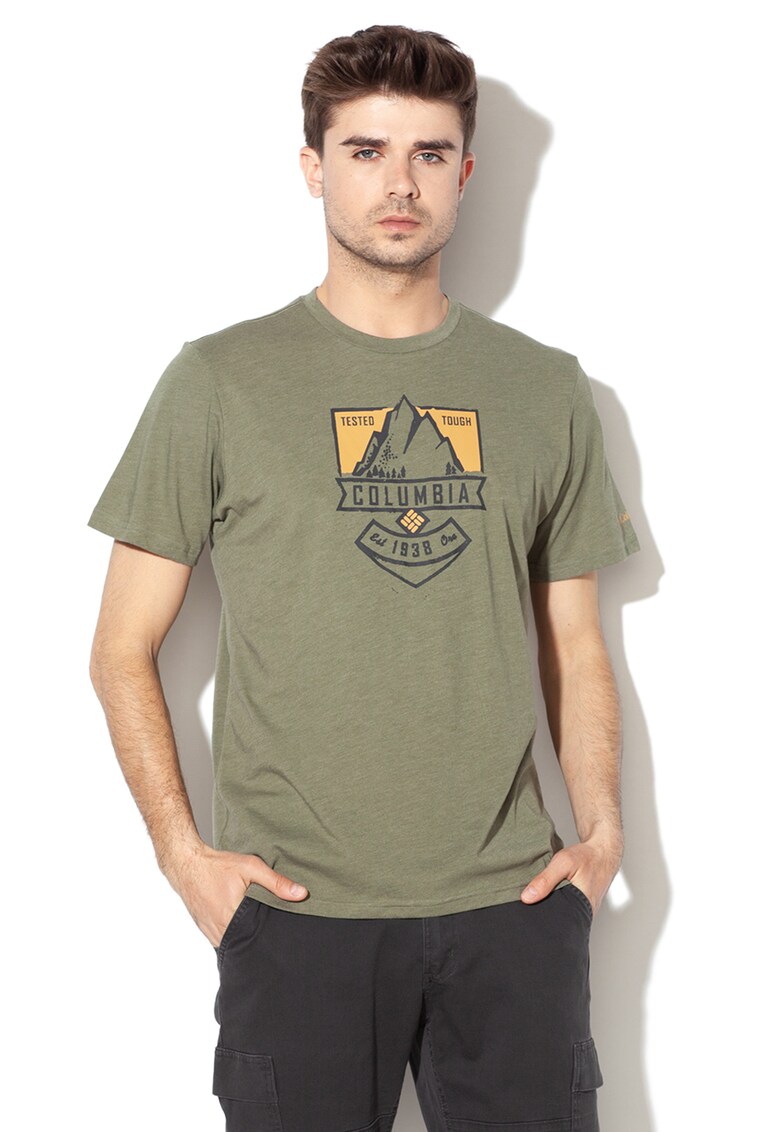 Tricou cu imprimeu logo Houten Crest™