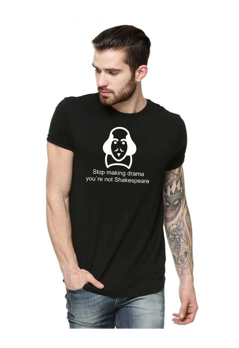 Tricou barbati negru - Shakespeare Drama