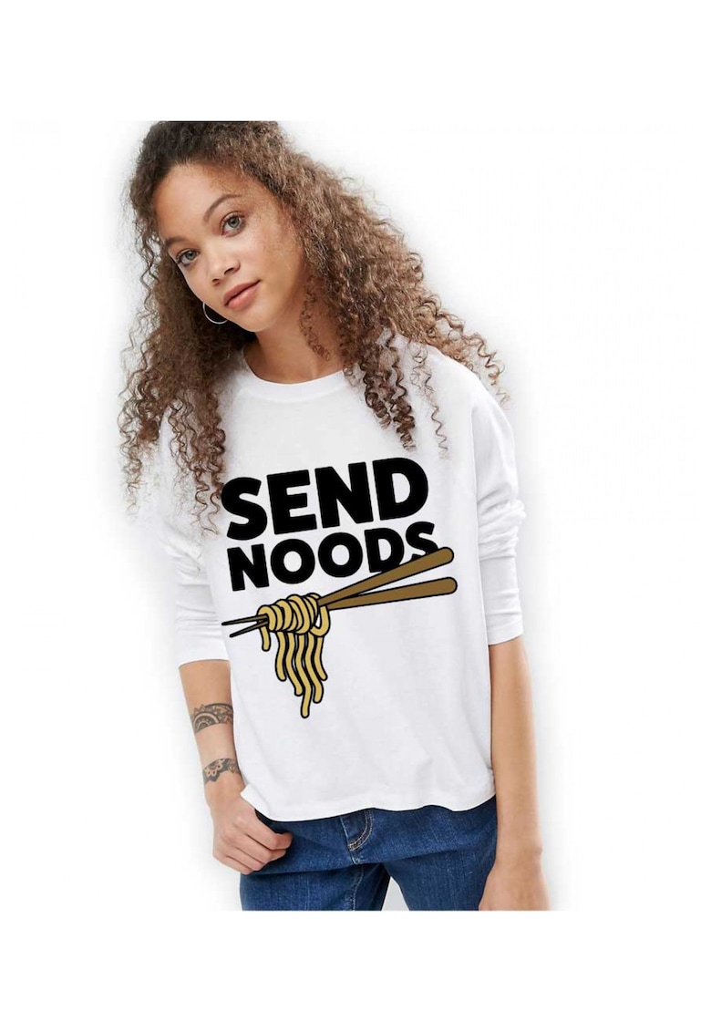 888113403-Bluza dama alba - Send Noods