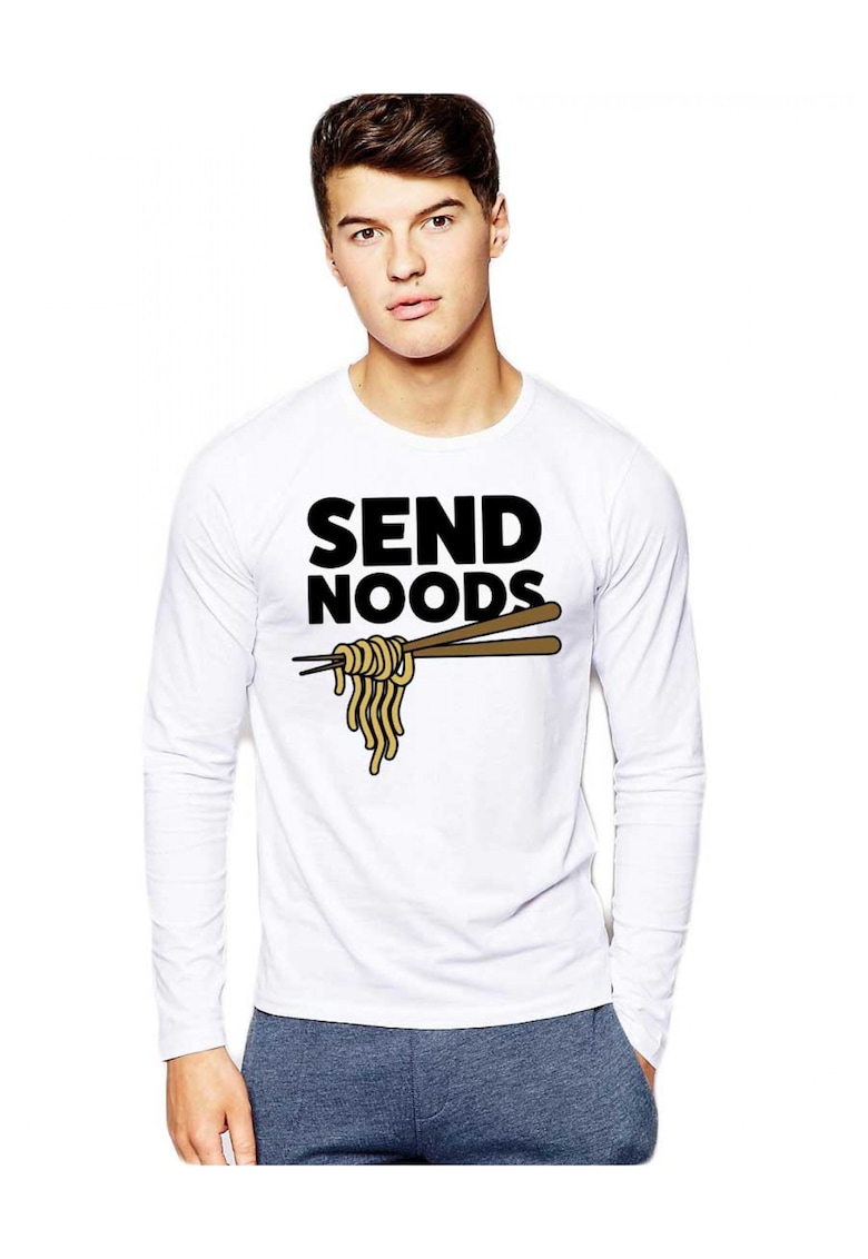 Bluza barbati alba - Send Noods