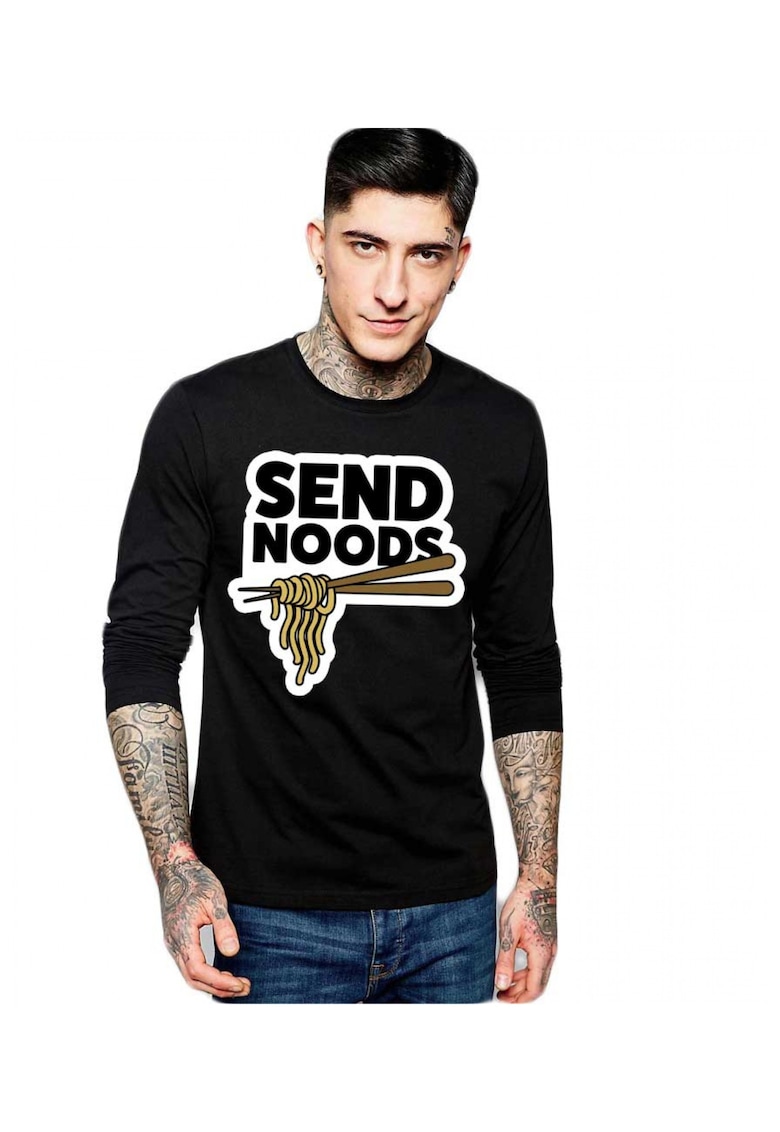 Bluza barbati neagra - Send Noods