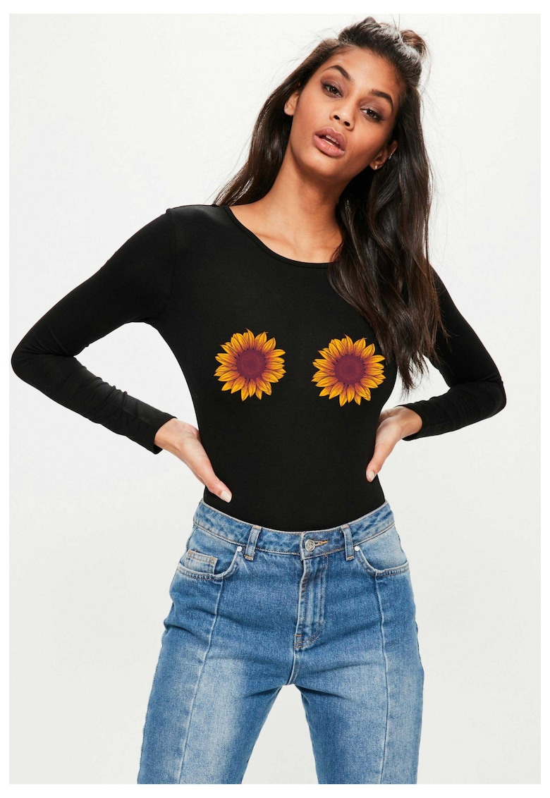 888113474-Bluza dama neagra - Sunflower
