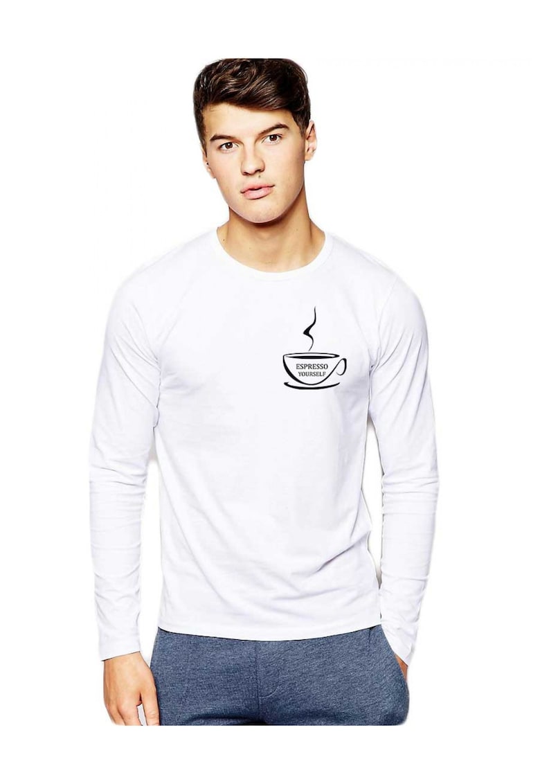 Bluza barbati alba - Espresso Yourself II