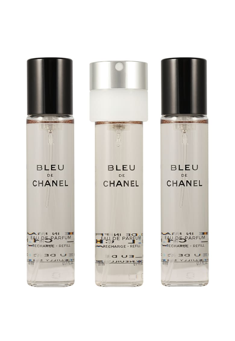 Set Bleu De Chanel Pour Homme Refill - Barbati: Apa de Parfum - 3 rezerva x 20 ml