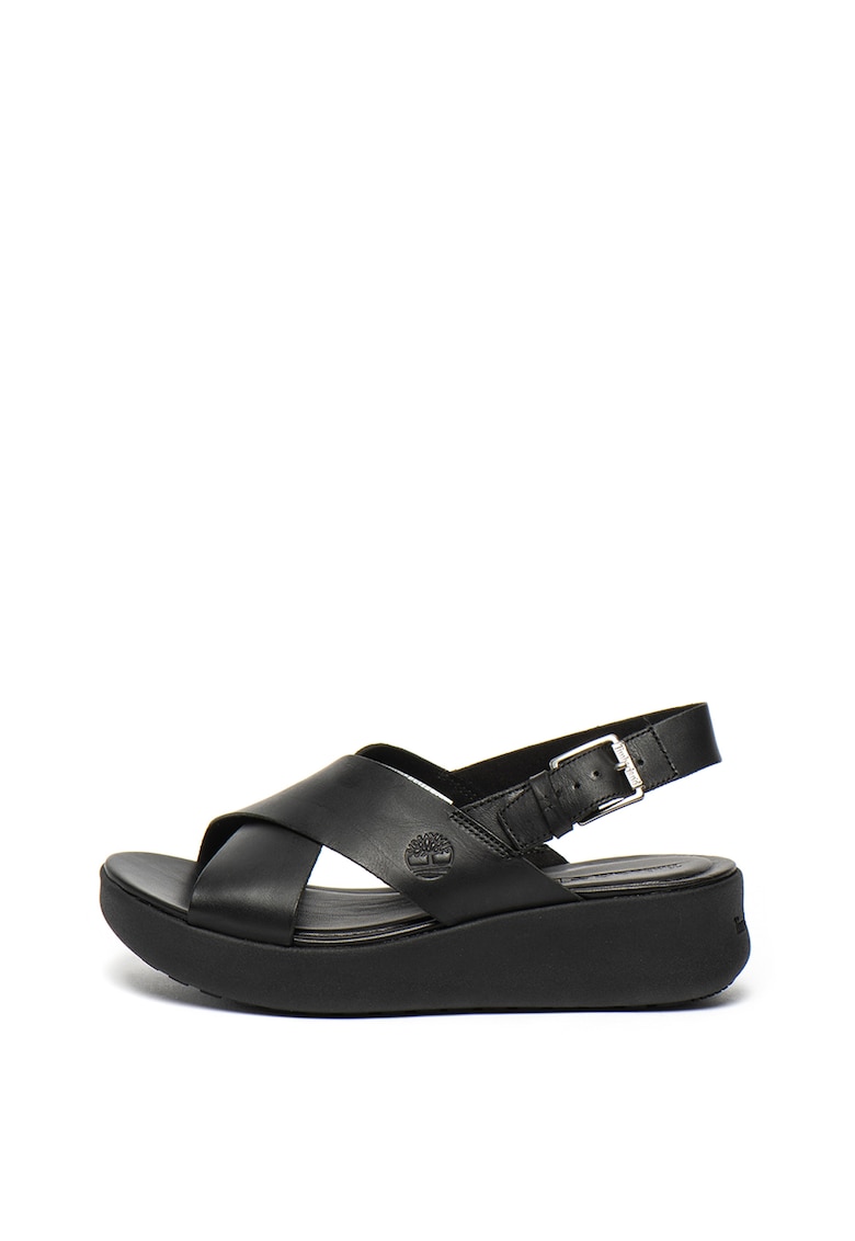Sandale wedge de piele Los Angeles Wind