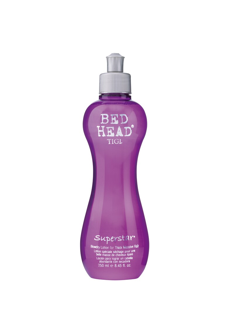 Lotiune de par Bed Head Superstar Blow Drying pentru volum - 250 ml