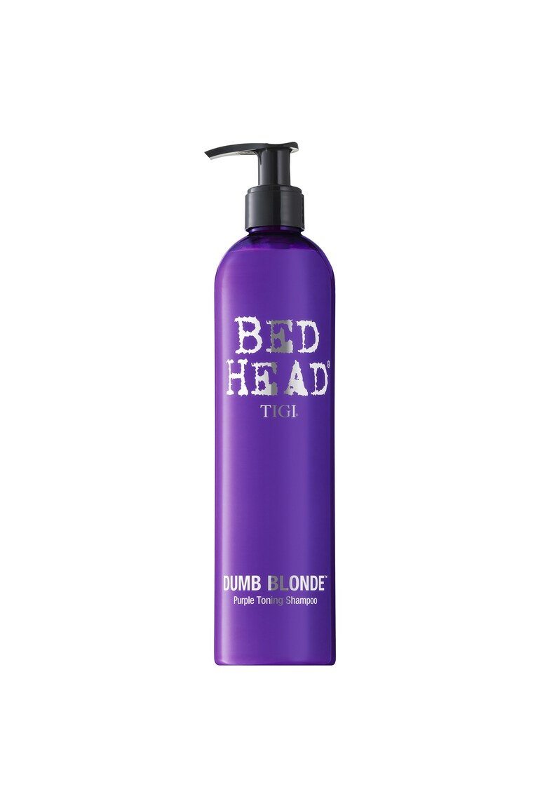 Sampon Bed Head Dumb Blonde Purple Toning pentru par blond - 400 ml