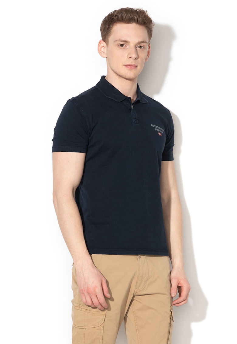 Tricou polo cu logo pe piept Eonthe