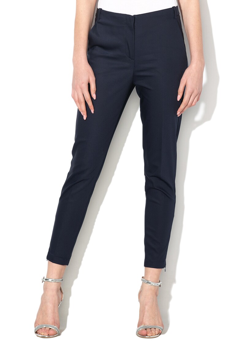 Pantaloni eleganti cu buzunare oblice