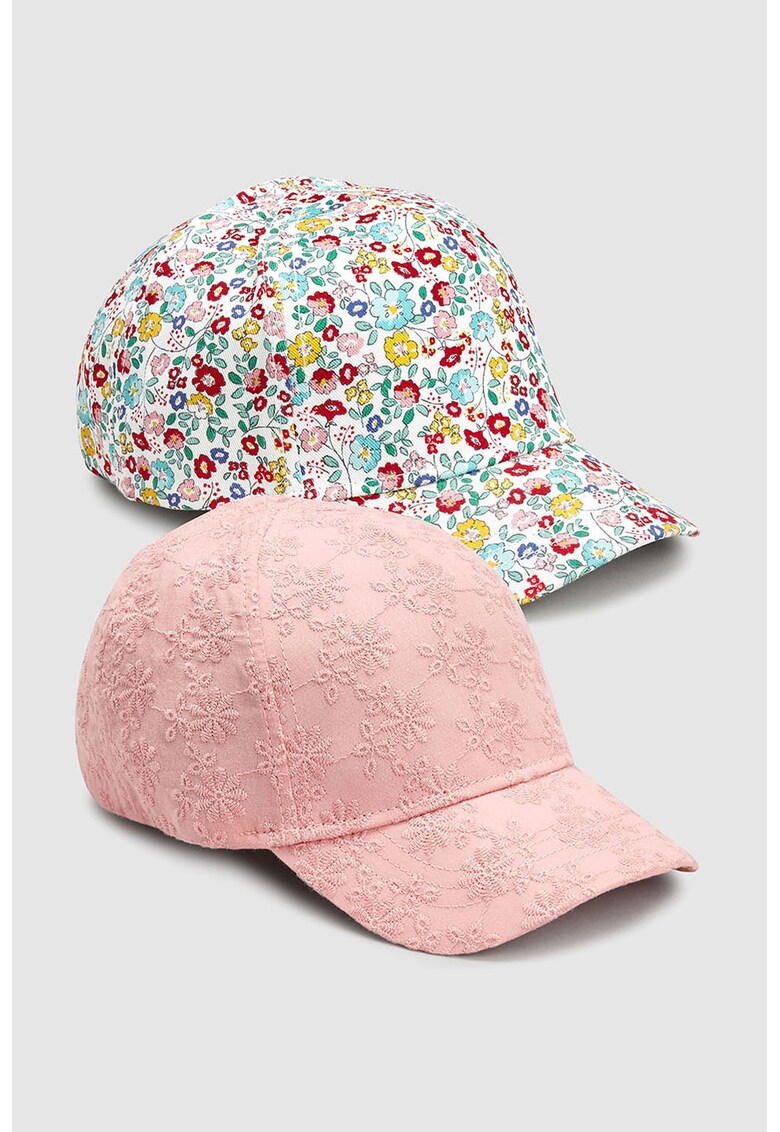 Set de sepci cu imprimeu floral - 2 piese Set de sepci cu imprimeu floral - 2 piese