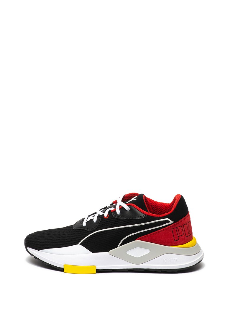 Pantofi sport cu model colorblock Shoky Koinobori