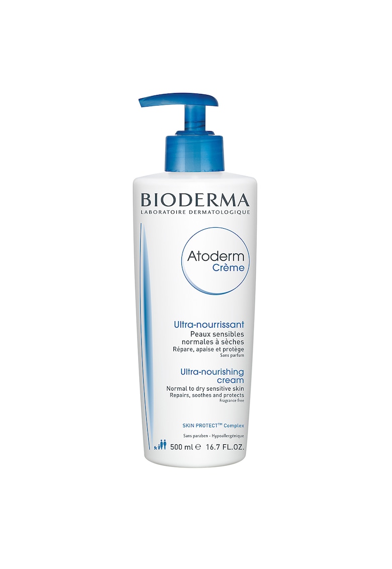 Crema de corp Atoderm pentru piele uscata si foarte uscata – fara parfum – 500 ml Bioderma imagine noua