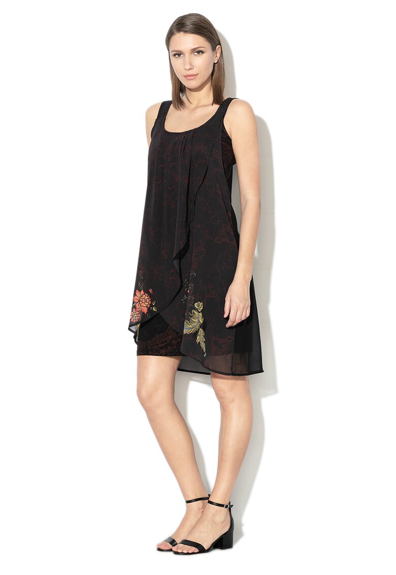 Rochie evazata fara maneci Julie