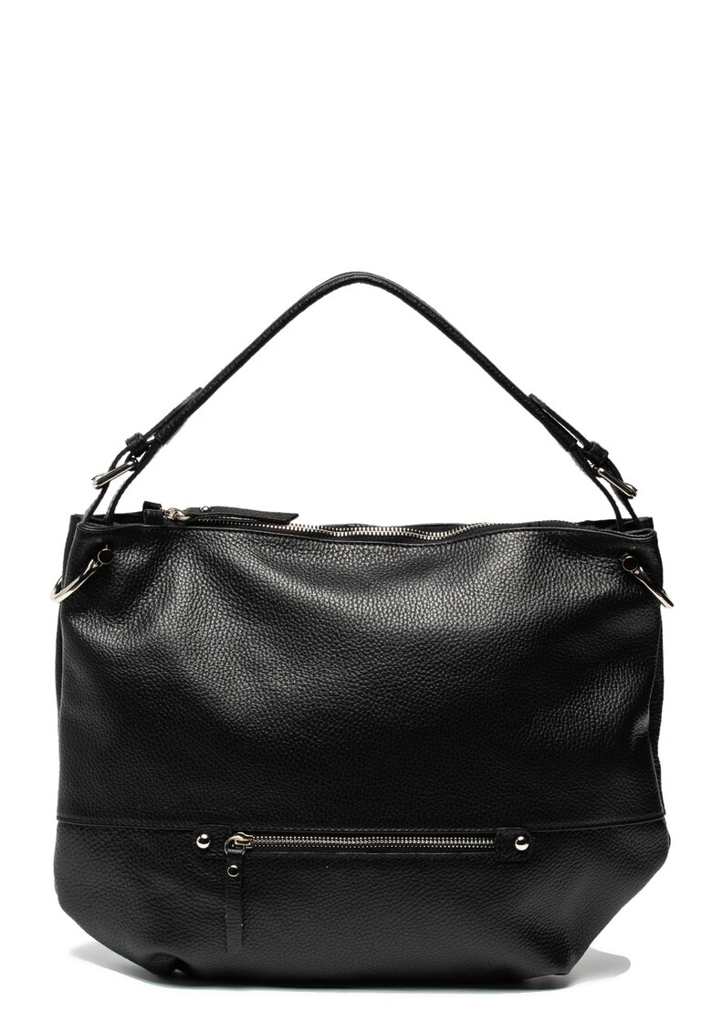 Geanta hobo de piele