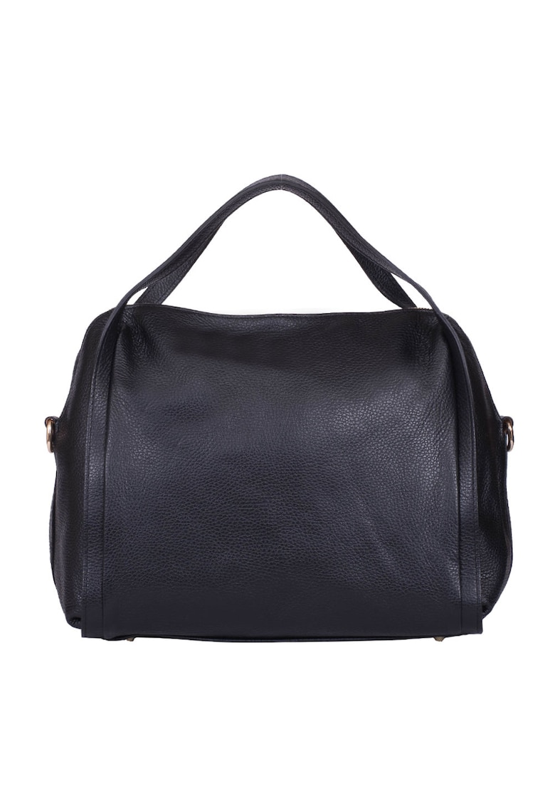 Geanta dama din piele naturala Evelyn - Negru