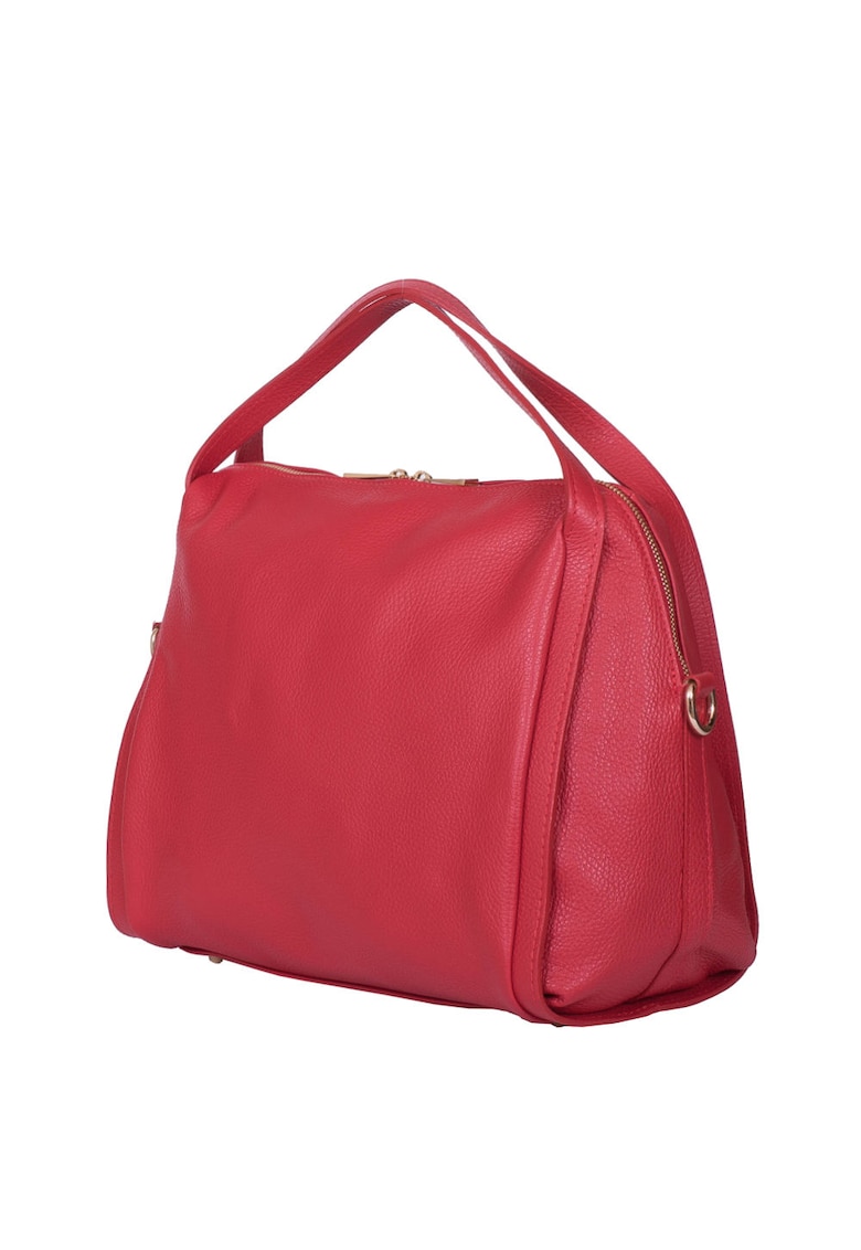 Geanta dama din piele naturala Evelyn - Rosu