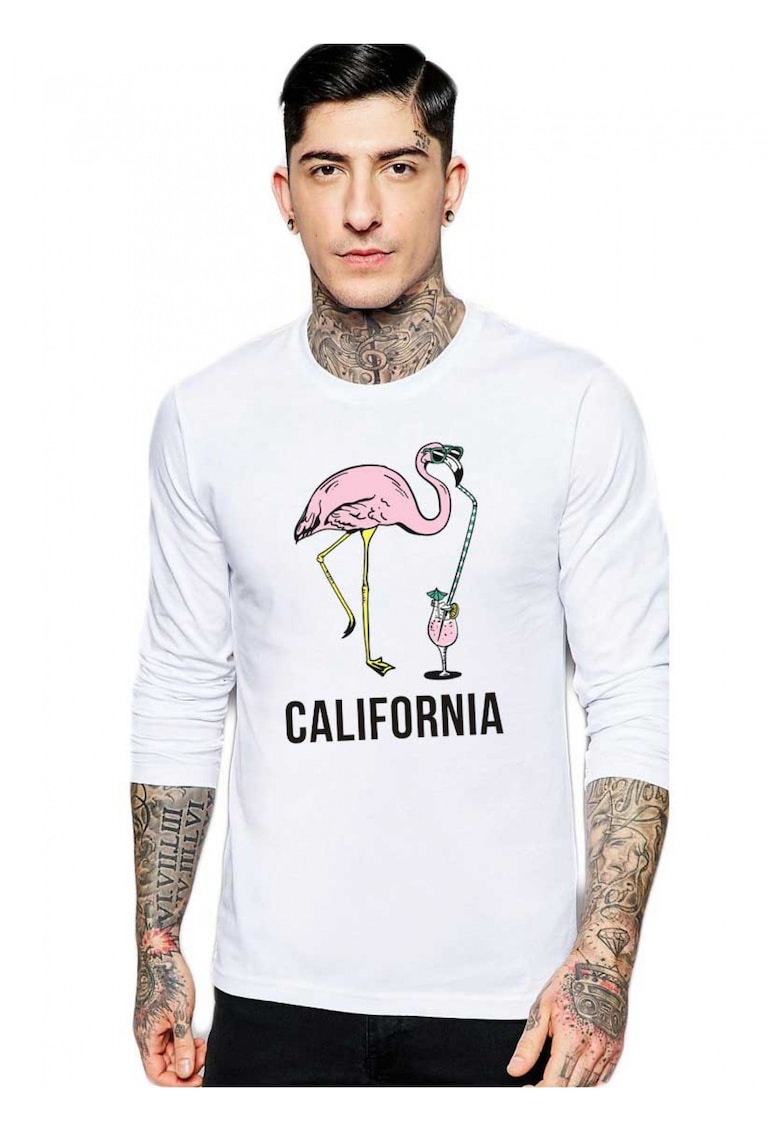 Bluza barbati alba - California