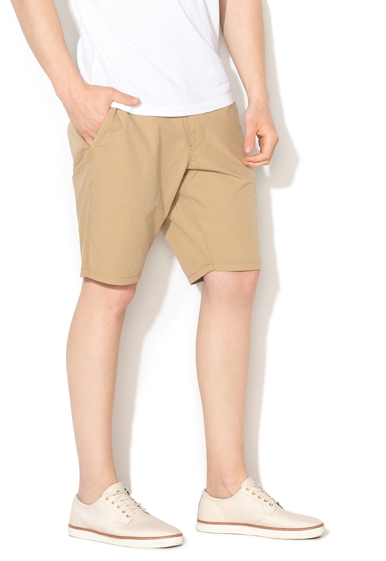 Pantaloni scurti chino - cu talie medie Nakuro - Bej