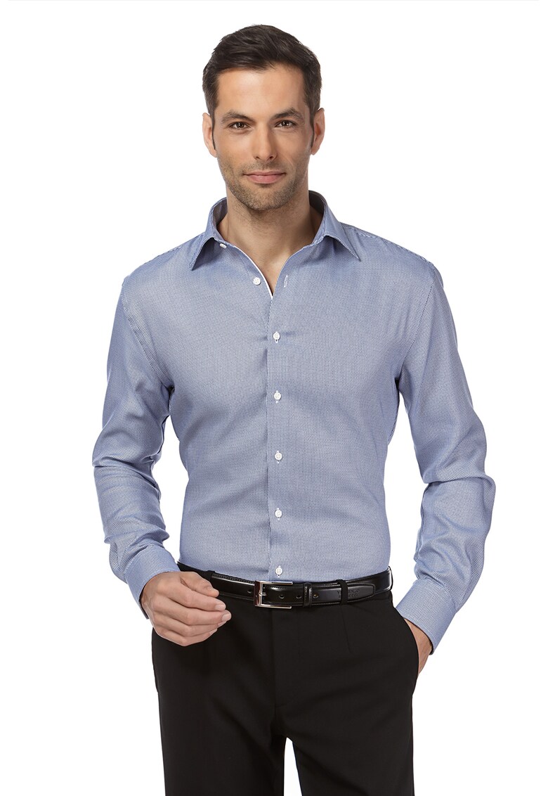 Camasa slim fit cu guler clasic