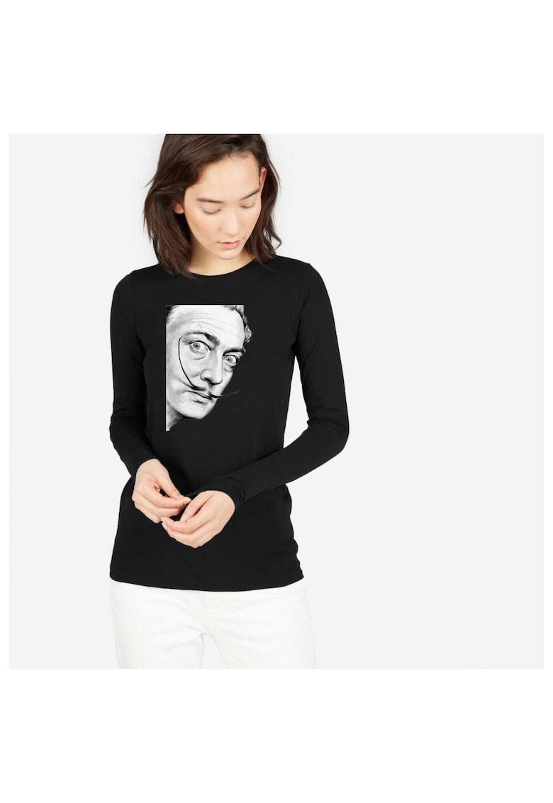 888113635-Bluza dama neagra - Dali - Portret