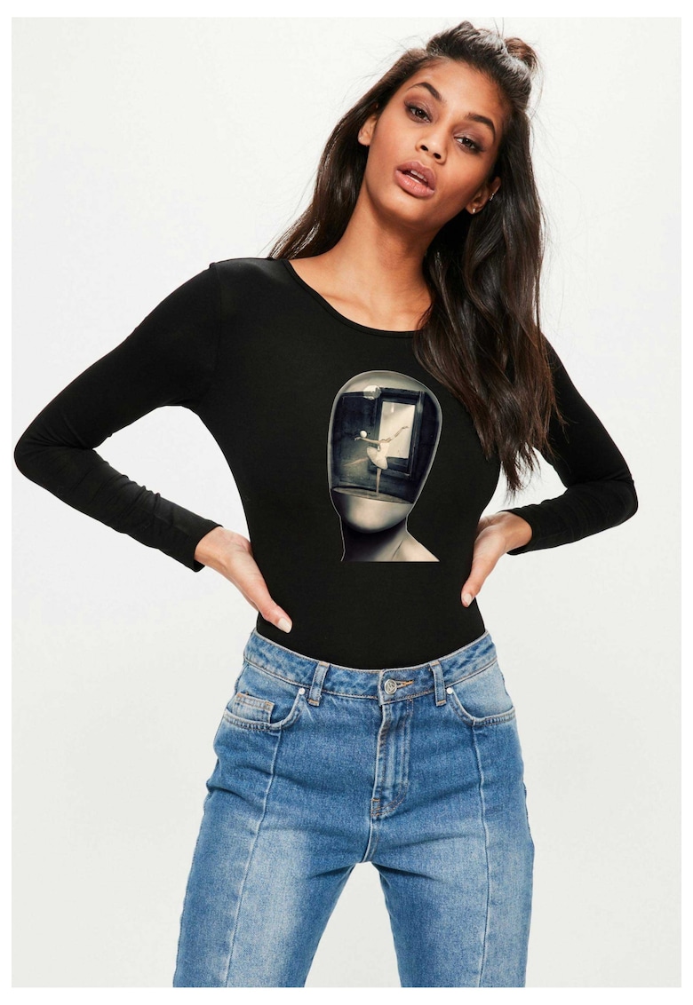 Bluza de dama neagra - Dali - Globul