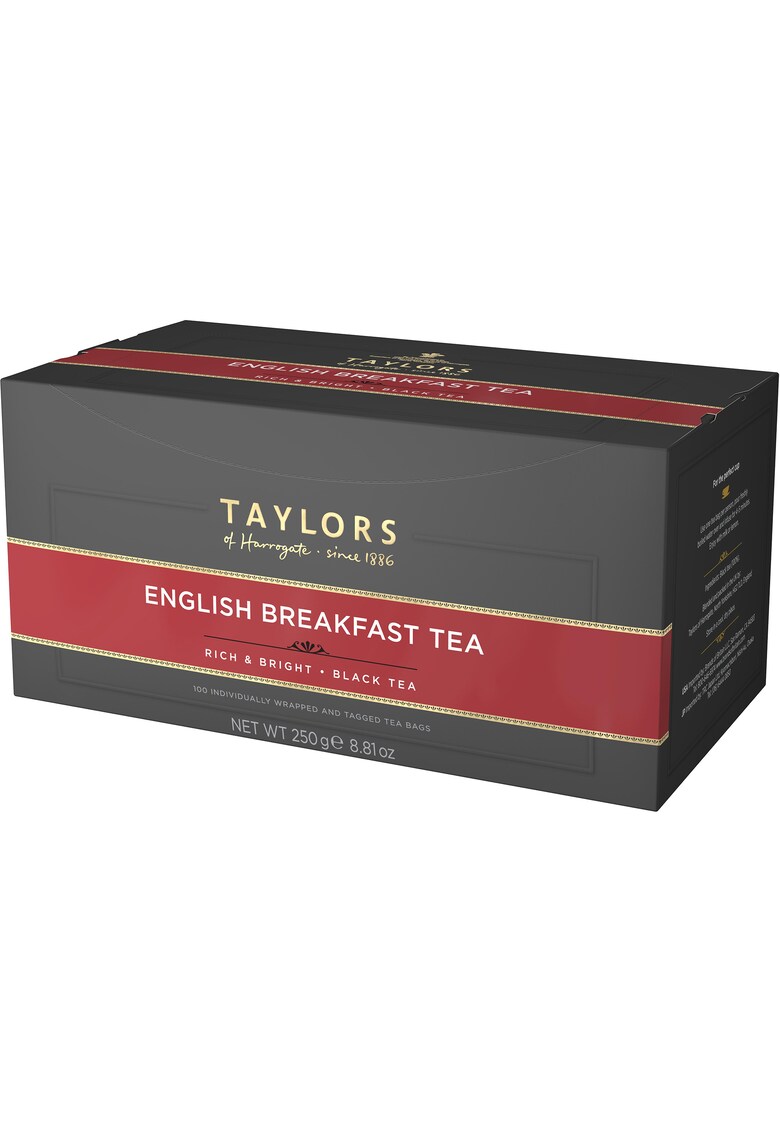 Ceai Negru English Breakfast - 100 pliculete ambalate individual - 250 gr.