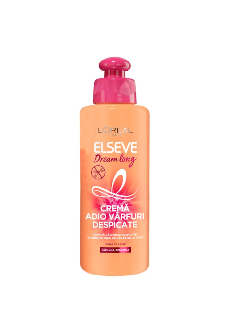 Crema de par Elseve Dream Long Adio Varfuri Despicate pentru par lung - deteriorat - 200 ml