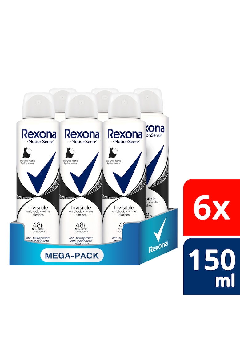 antiperspirant - 6x150ml - Invizibil